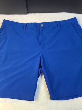 Vineyard Vines Men's Flat-Front Shorts in Royal Blue